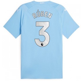 Camisolas Manchester City 2023-24 Ruben 3 1º Equipamento Principal Manga Curta